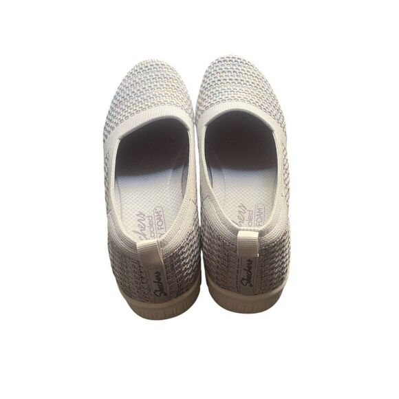 NEW Skechers Women's Size 10 Be Cool Sherbet Skies Natural Gray Slip On SNeakers - Picture 6 of 8
